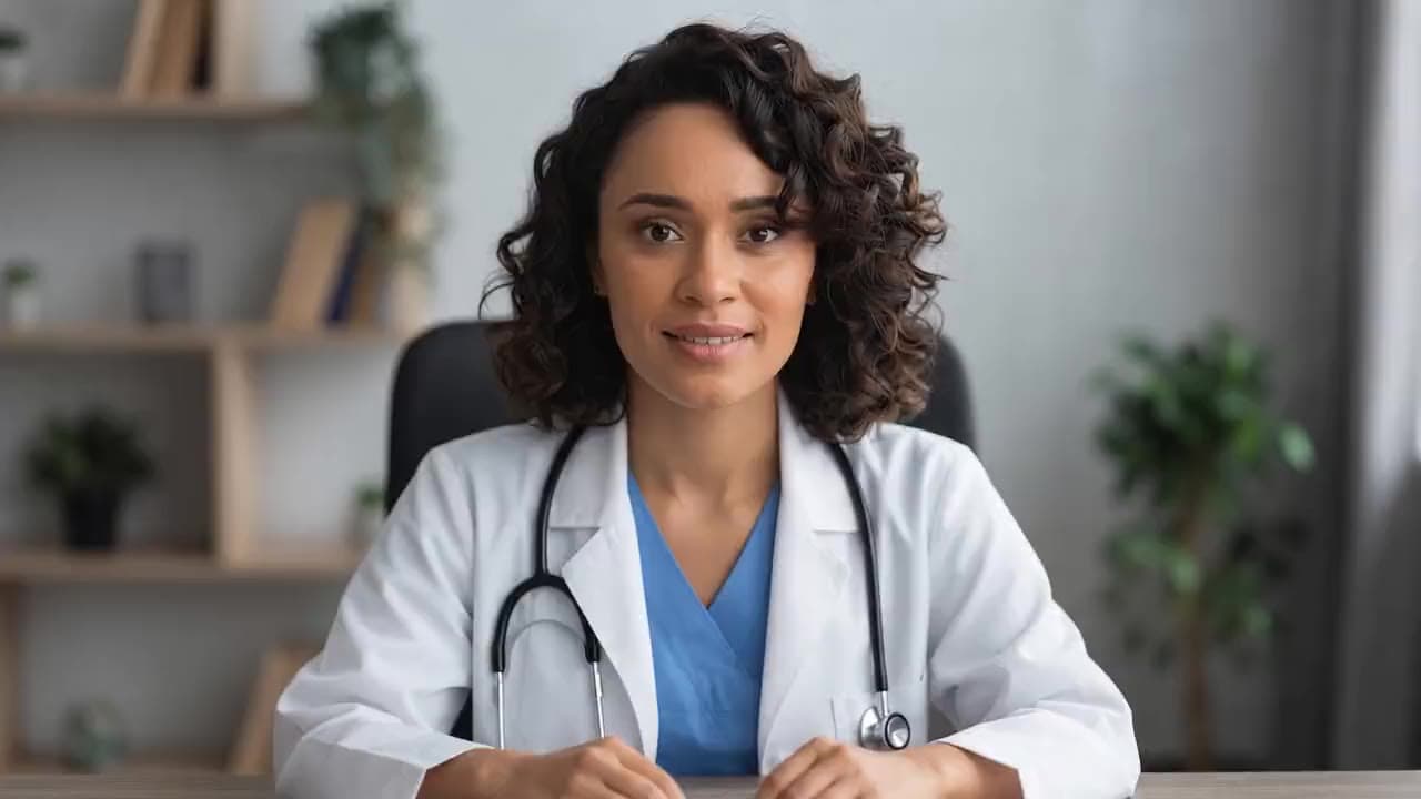 Dr. Maya, a healthcare AI avatar built by the AI FDE team