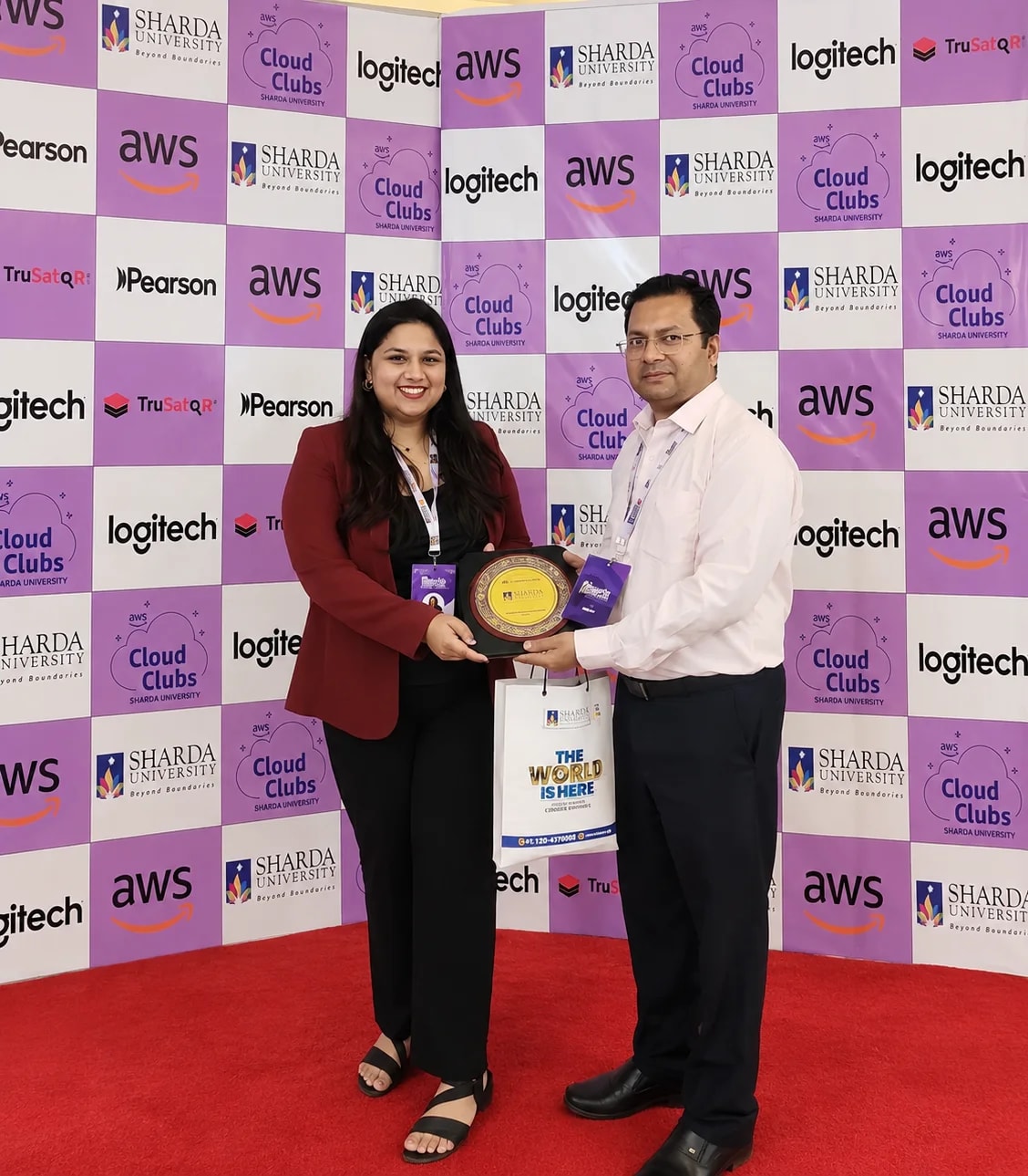 Tanishi Mookerjee honoured by the organisers