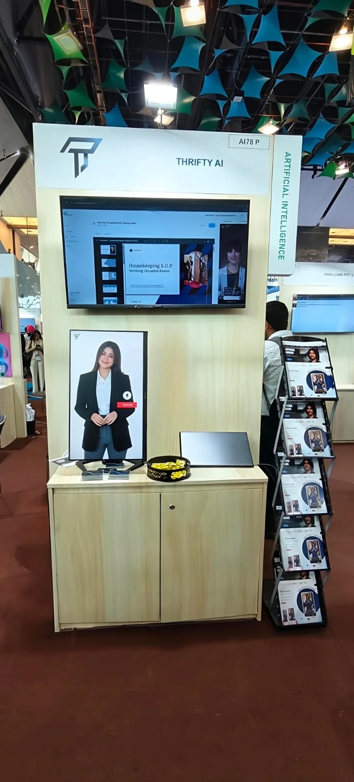 Our AI employees steal the spotlight at Asia's largest tech event: Thrifty AI at India Mobile Congress